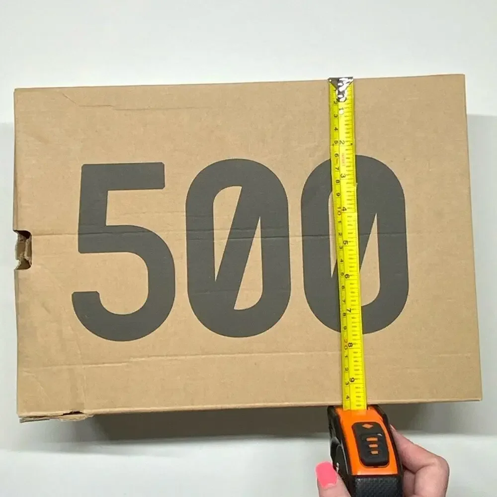 adidas Yeezy 500 Empty Shoe Box | 13.5 W x 9.5 H x 5.5 D Inch